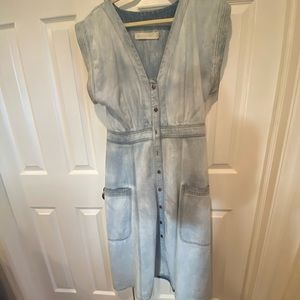 Happy x Nature Jean Button Up dress size 10